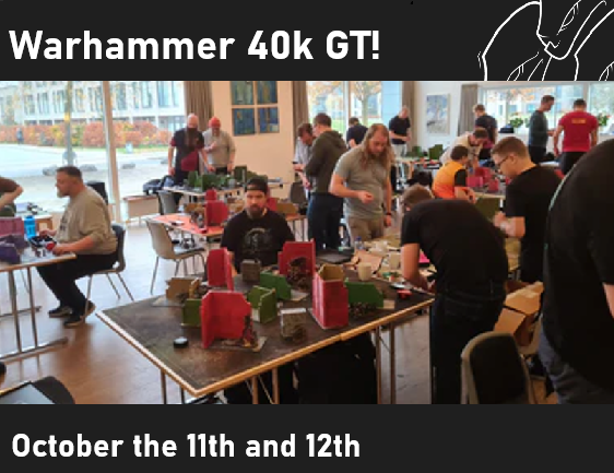 Hydra 40k GT! October 11th and 12th