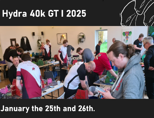 Hydra 40k GT I 2025! Den 25.-26. January.