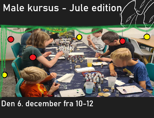 Figur male grundkursus Jule edition!