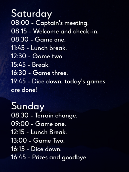 Danish Open, 40k Teams! 21st and 22nd of March, in Køge